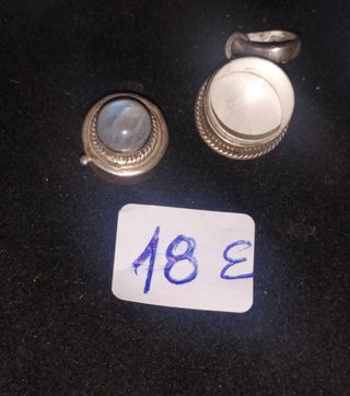 PASTILLERO PLATA 925 Y PIEDRAS 