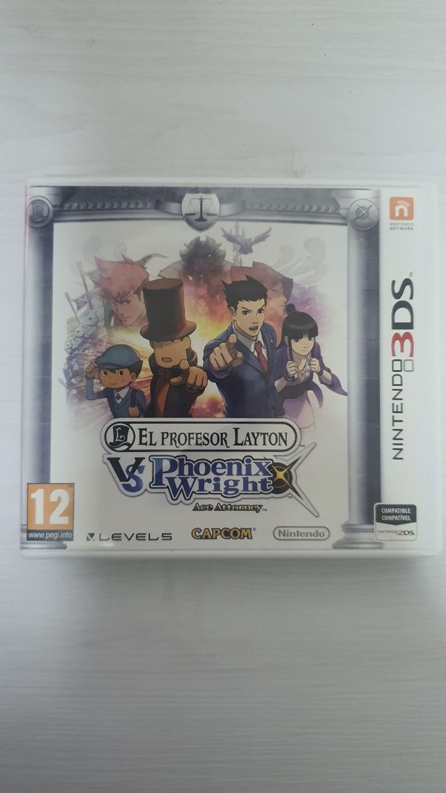 El Profesor Layton vs Phoenix Wright 3DS