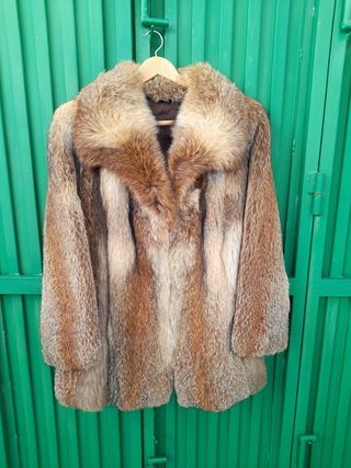 Chaquetón piel de zorro