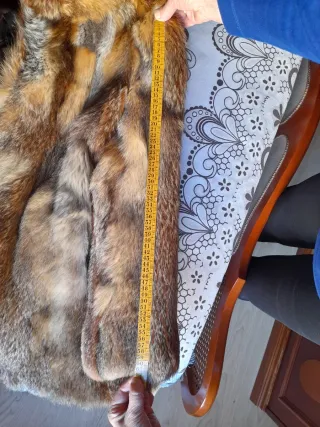 Chaquetón piel de zorro