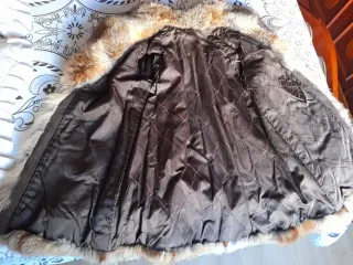 Chaquetón piel de zorro