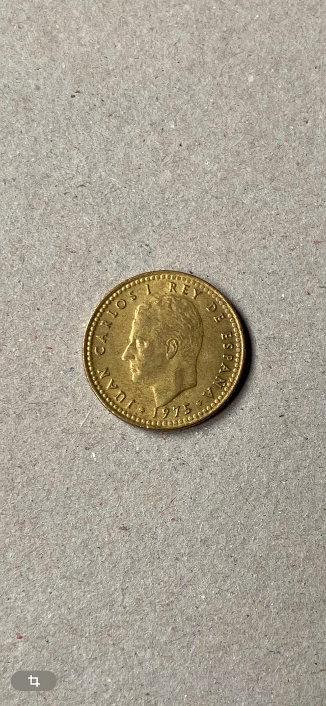 1 peseta Juan Carlos 1975