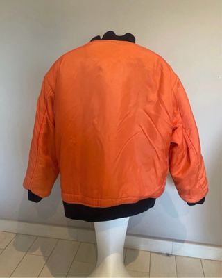 Chaqueta bomber aviador reversible