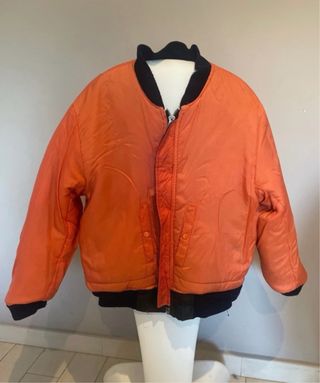 Chaqueta bomber aviador reversible