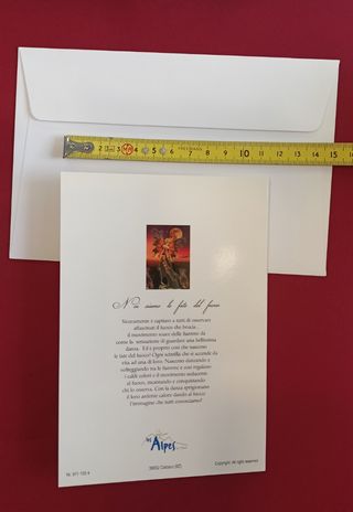 Les Alpes biglietto fata del fuoco