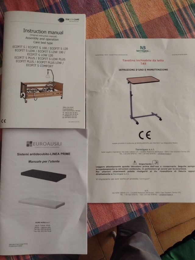 Letto BASIC per anziani