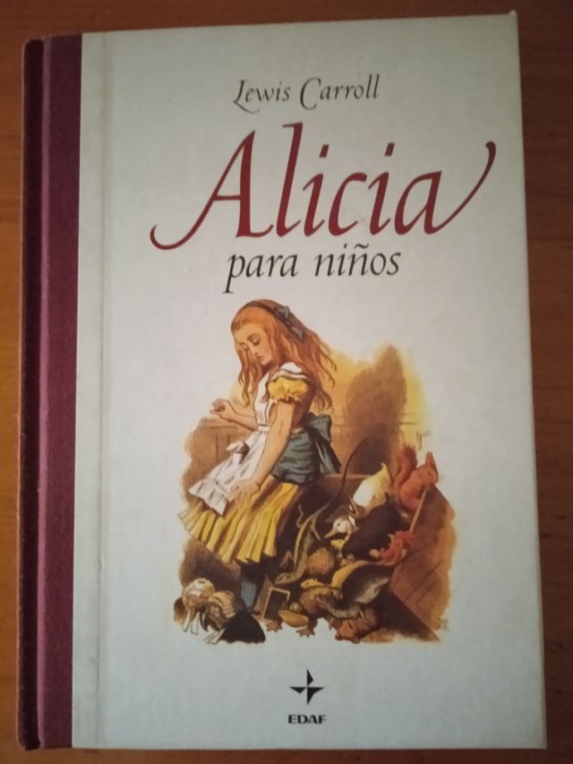 Alicia para niños (Escalera de lectura) (Spanish Edition)