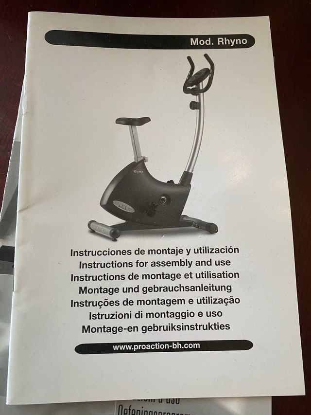 Bicicleta estatica Rhyno