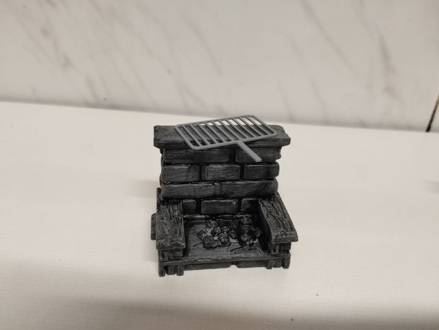 Decoración Scalextric-slot, pícnic