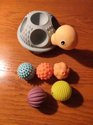 Gioco bambini sensoriale tartaruga