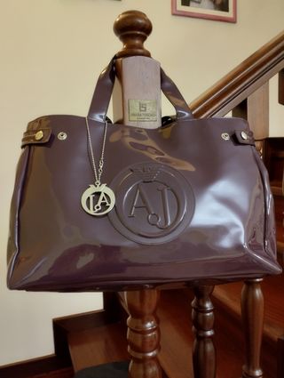 Tote bag by Armani jeans colore vino