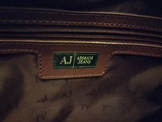 Tote bag by Armani jeans colore vino