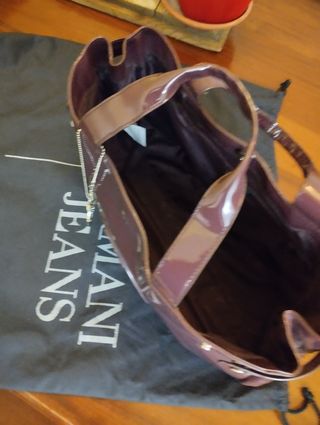 Tote bag by Armani jeans colore vino