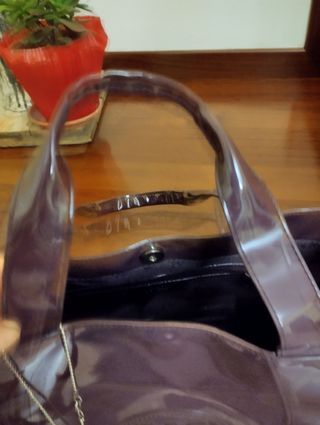 Tote bag by Armani jeans colore vino