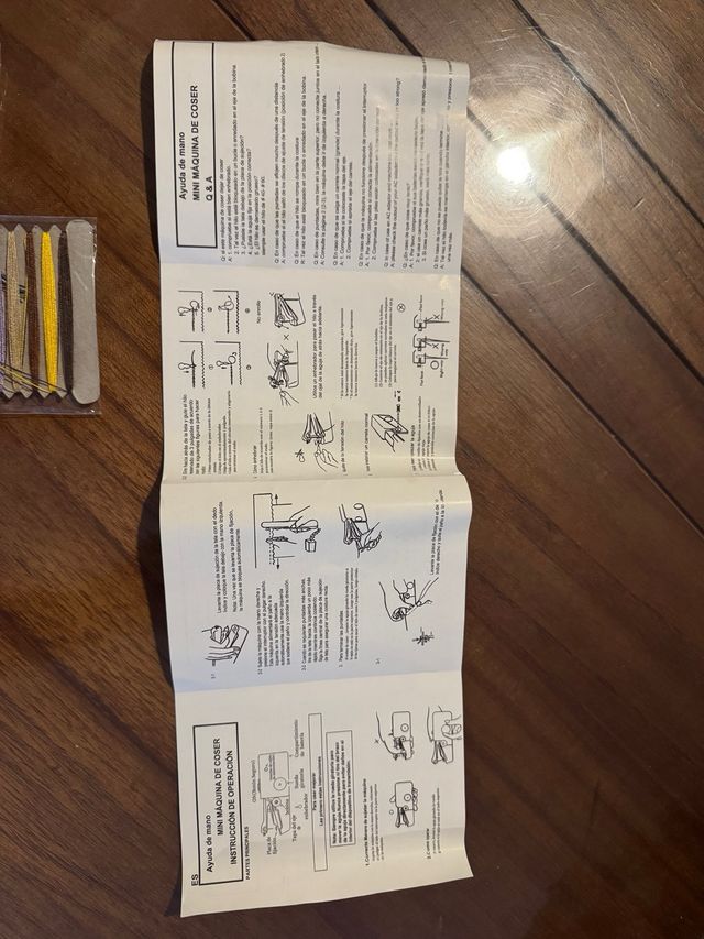 Máquina de coser portatil/viaje