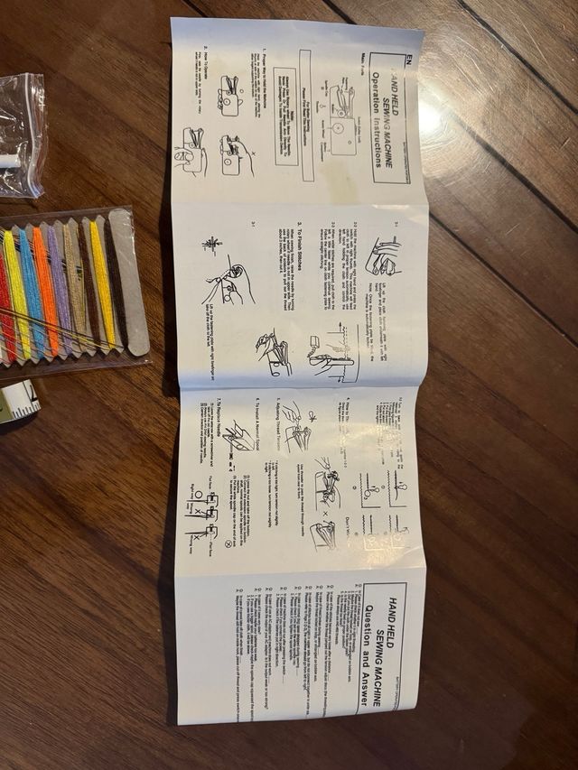 Máquina de coser portatil/viaje