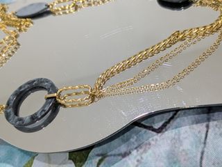 Collana lunga in acciaio inossidabile
