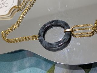 Collana lunga in acciaio inossidabile