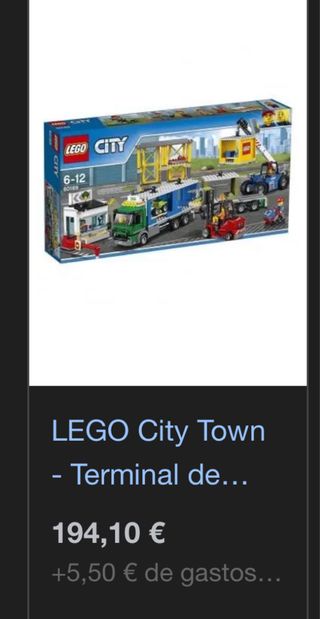 Vendo Set lego 60169