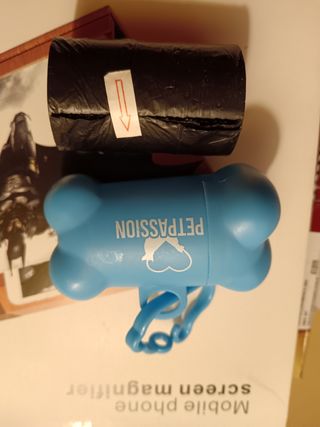 Set porta sacchetti cacca cane 