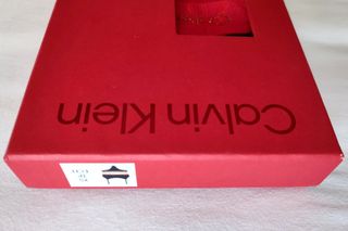 Conjunto CALVIN KLEIN Sujetador y Tanga Negro Rojo