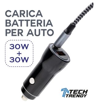 Caricatore auto usb