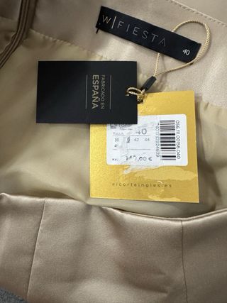 Falda larga El corte ingles  talla 40