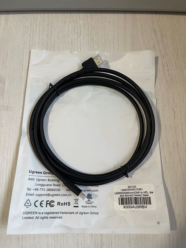 Cable Micro HDMI a HDMI