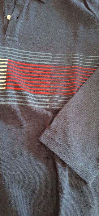 Polo manga larga chico Tommy Hilfiger