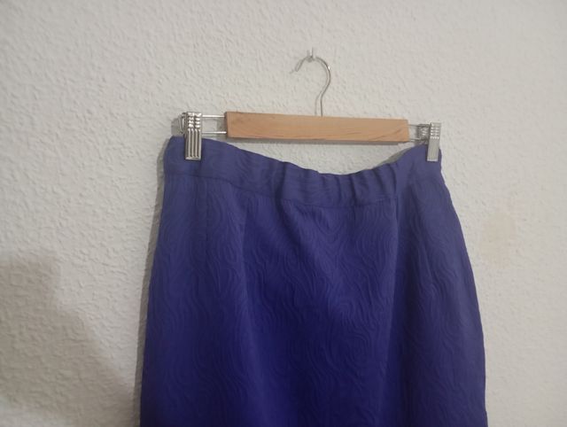 Falda morada vintage