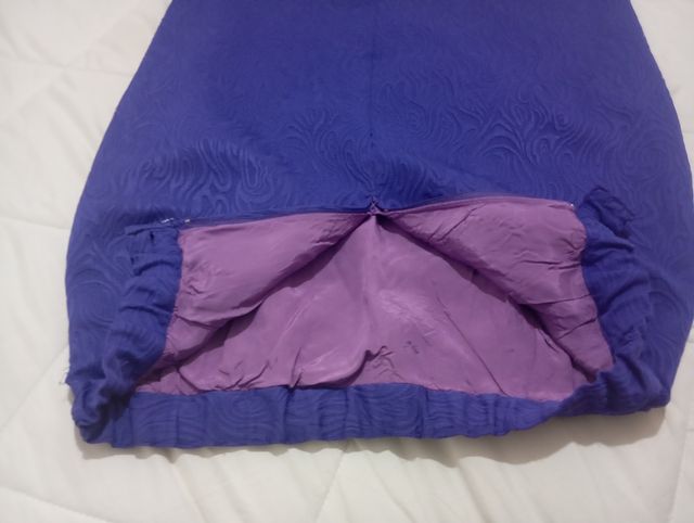 Falda morada vintage