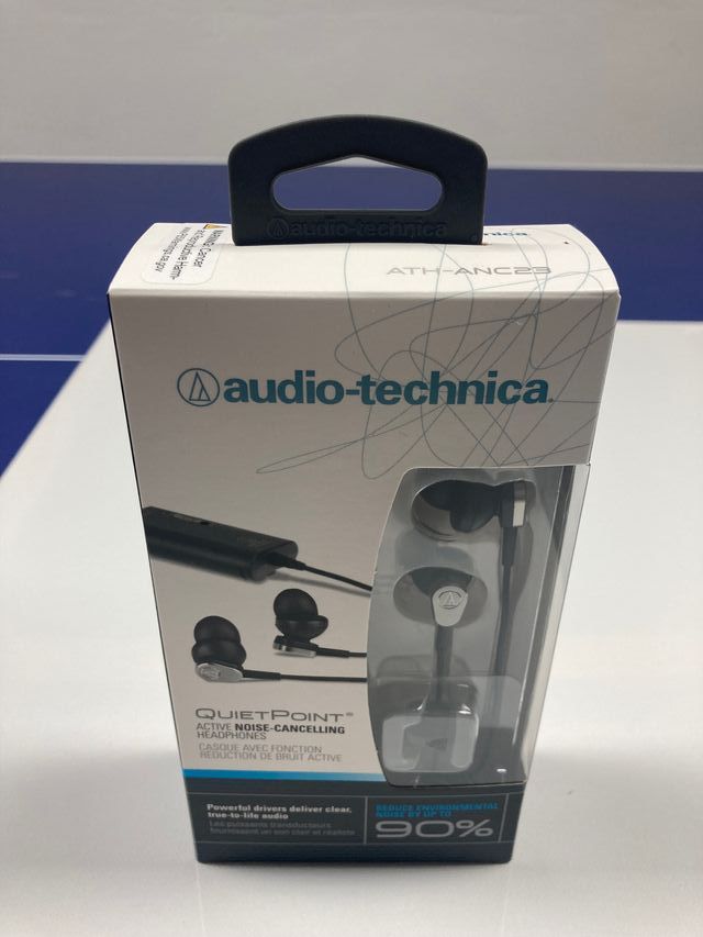 Cuffie intrauricolari Audio-Technica con cancellazione del rumore