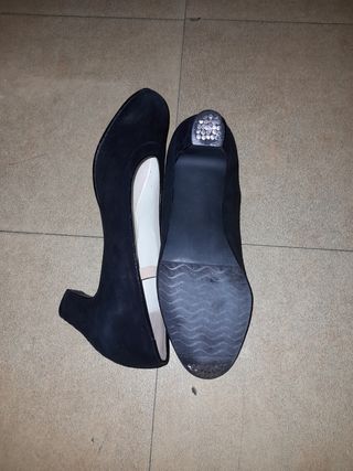 Zapato de baile flamenco.