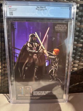 Comic Star Wars 1 Ross Sketch Cover CGC