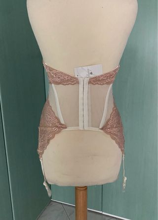 Corsetto in pizzo con giarrettiere tg I VB