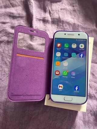 Movil Samsung Galaxy A5 en su caja