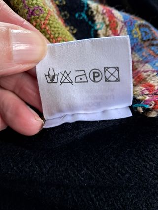 Jersey lana  manga ancha