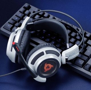 Auriculares Gaming USB KLIM PUMA White (Audio 7.1)