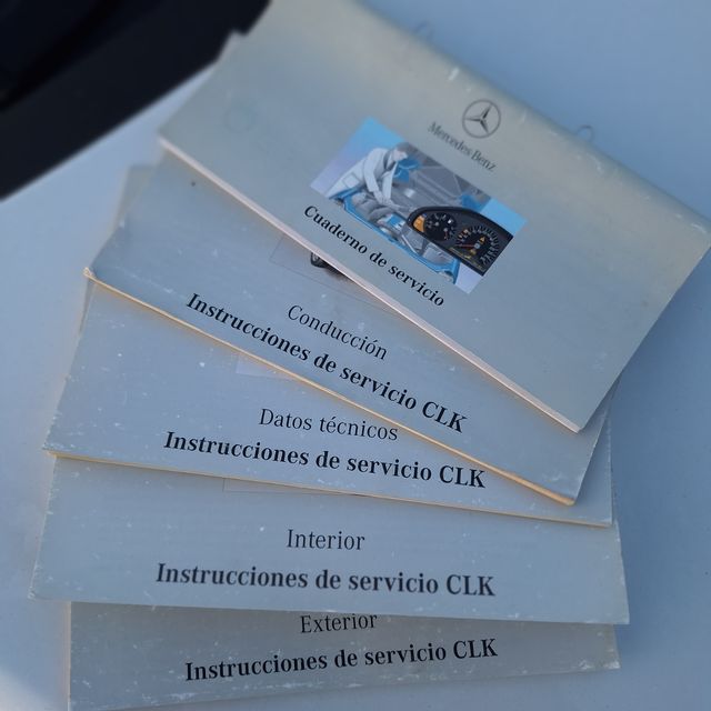Libros mercedes clk w208
