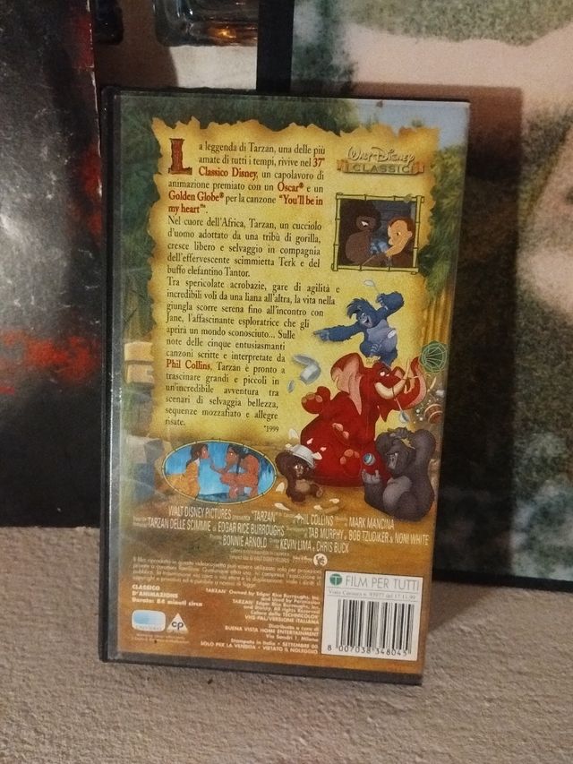 VHS Tarzan Walt Disney