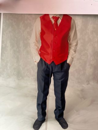 Traje comunion niño talla 9