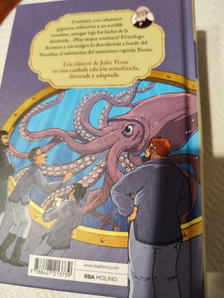 Libros Julio Verne Rba MOLINO Tapa dura