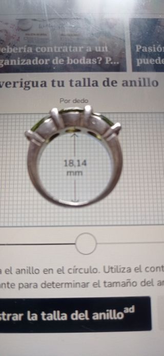 Anillo de plata, trilogía de peridotos.