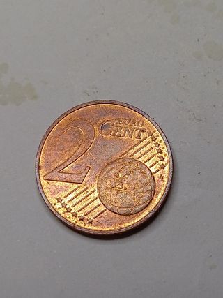 Moneta 2 cent euro Austria 2002 rara