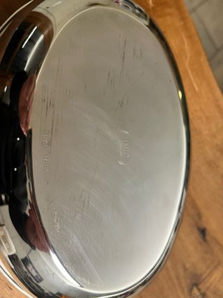 Ciotola ovale in silverplate