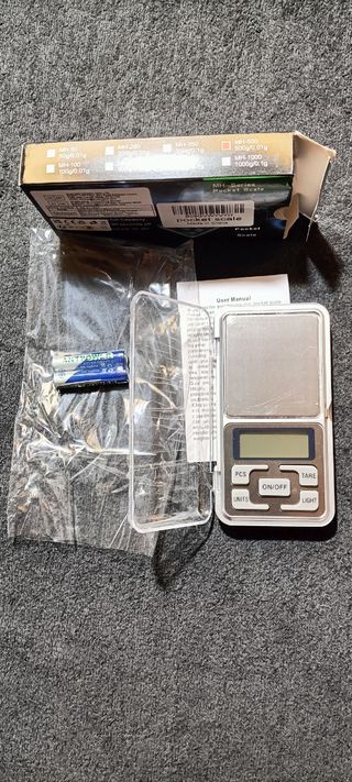 BASCULA PRECISIÓN DE BOLSILLO