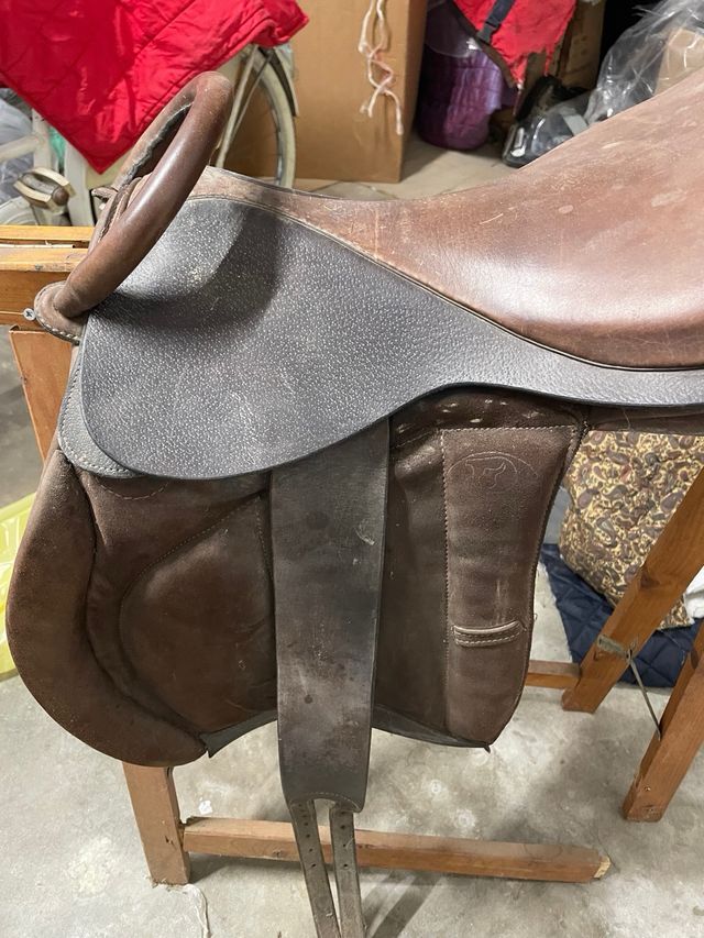 Sella Pariani ippoterapia cuoio