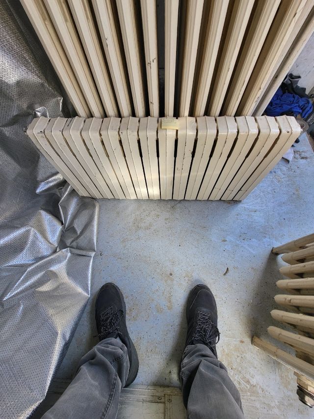 Radiadores con patas