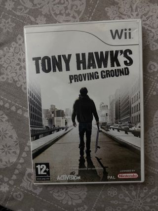 JUEGO DE LA WII TONY HAWKS