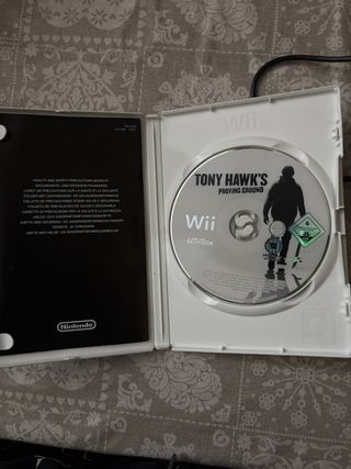 JUEGO DE LA WII TONY HAWKS